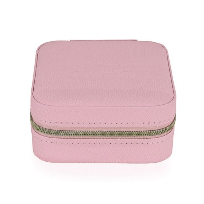 Pastel Pink Travel Jewellery Case