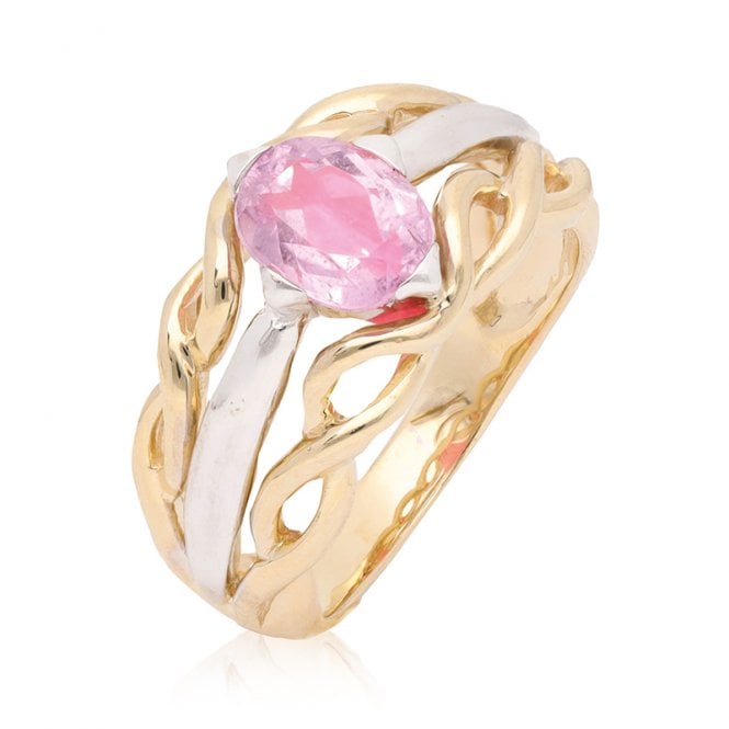 Pink perfection set in 9ct Gold with 0.9cts of Kunzite