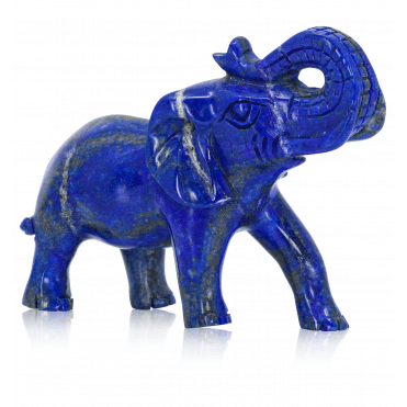 Powerful Elephant Presents 1200cts of Solid Lapis Lazuli