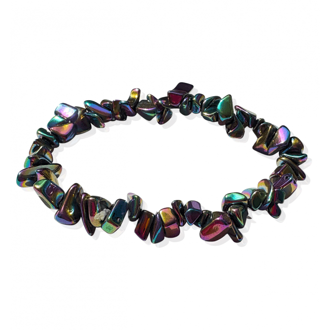 Rainbow Hematite Bracelet