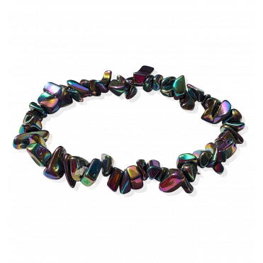 Rainbow Hematite Bracelet