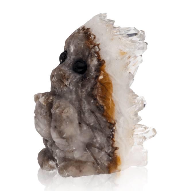 Rock Crystal Geode Hedgehog
