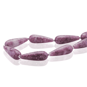 Rosy Lepidolite Beads of Calm