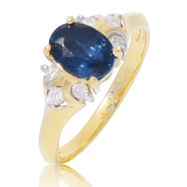 Seacrest Ring with 2cts of Spinel & Diamonds