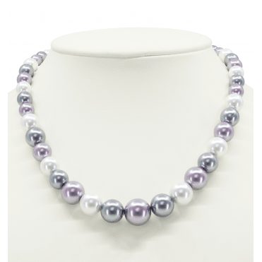 Shell Pearl Graduated Necklace