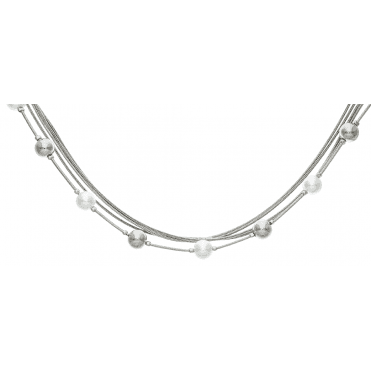 Silver 4 Strand Snake Chain Charmer