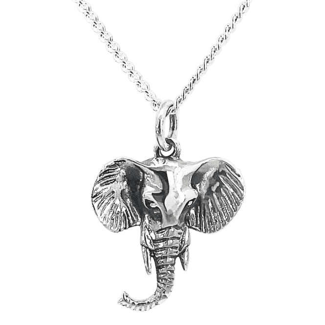 Silver Elephant Pendant