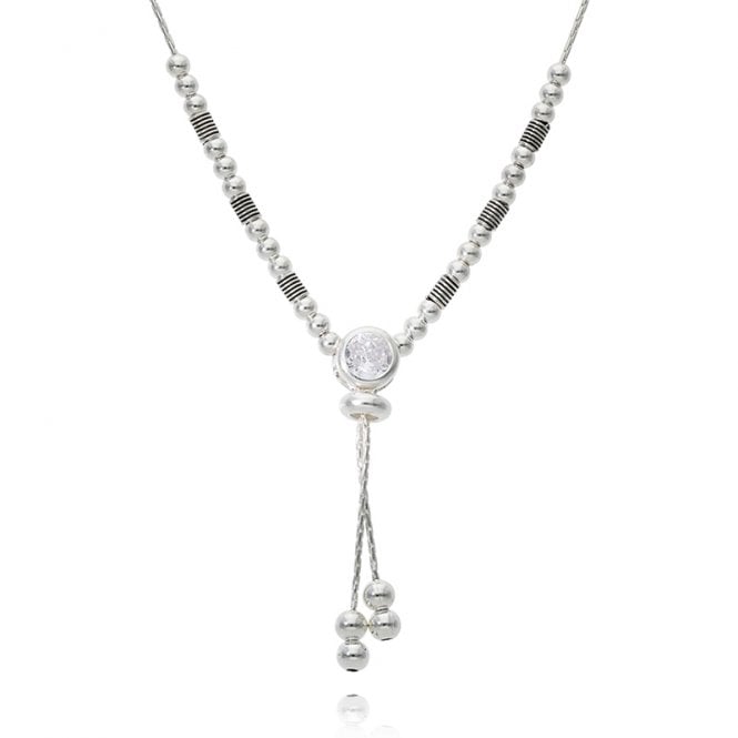 Silver Lariat - No Fiddly Clasps