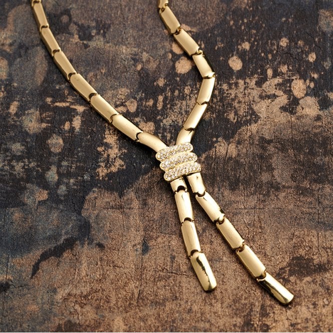 Sleek Tie Necklace