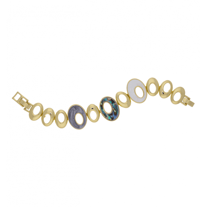 South Sea Paua and Mother of Pearl Bracelet