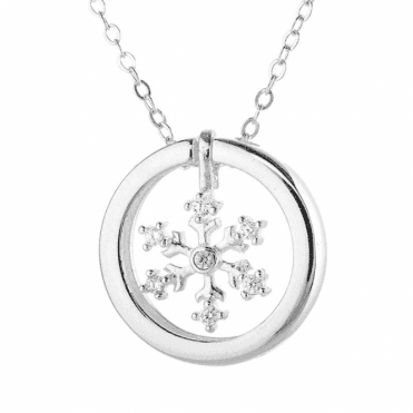 Sparkling Snowflake Necklet