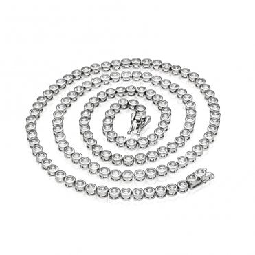 Sparkling Tennis Necklace
