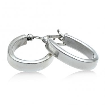 Sterling Silver Classic Huggies