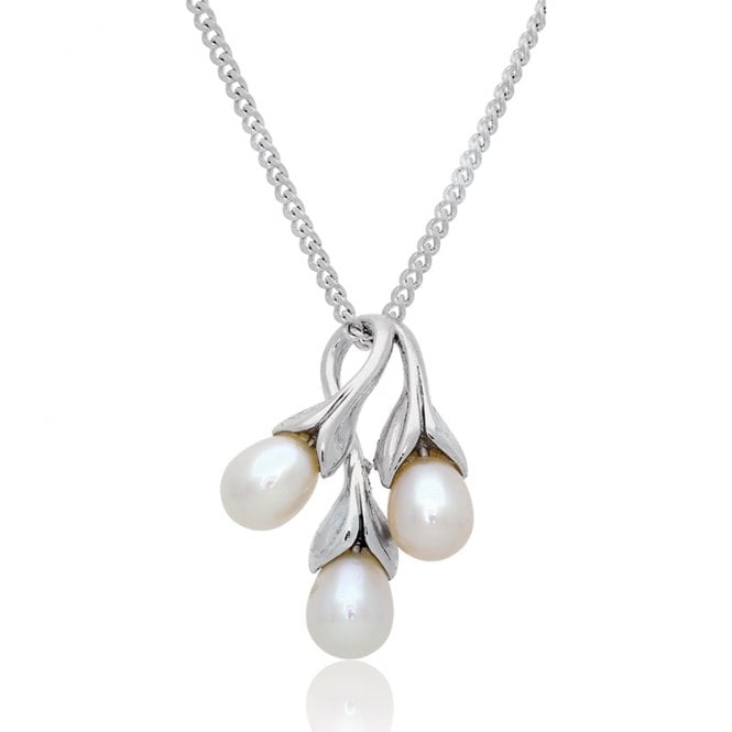 Sterling Silver Pearl Pendant