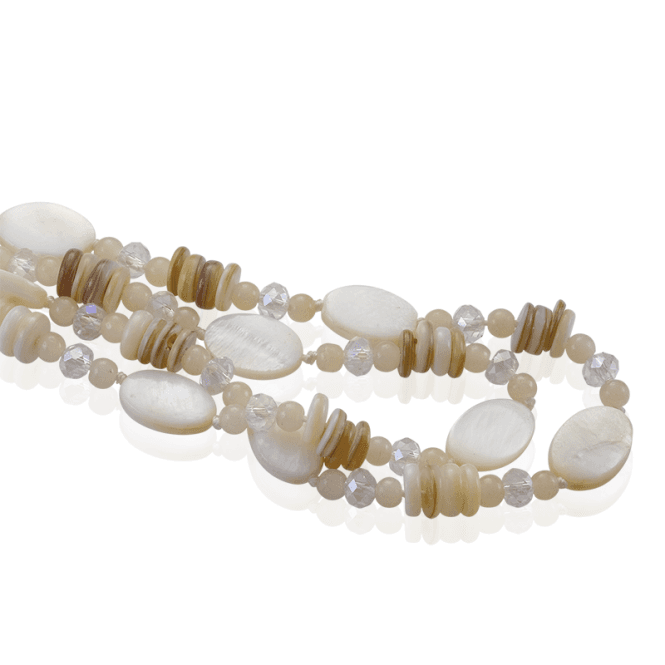 Super-Long 40" Shell Necklet
