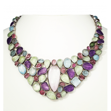 The 300ct Gemstone Garden Necklace