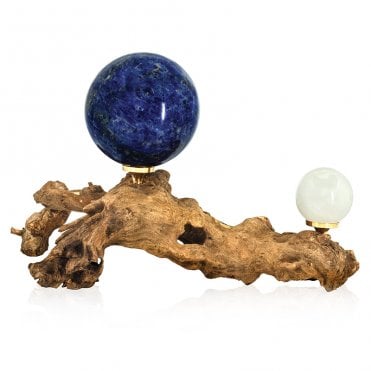 Unique Earth and Moon Sculpture