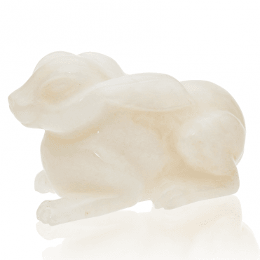 White Quartz Rabbit
