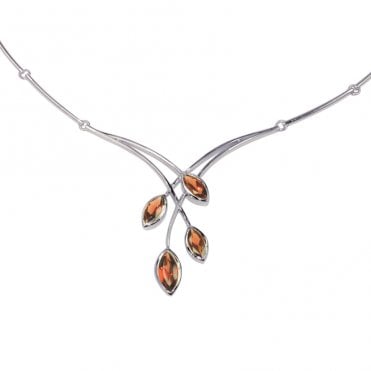 Winterfell Garnet Necklace